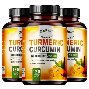 Turmeric Curcumin - 95% Curcumin & Bioperine - Highly Absorbable Turmeric Supplement-