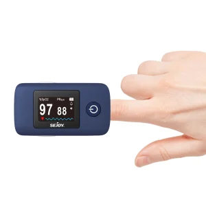 Sejoy Digital Wrist Blood Pressure Monitor & Finger Pulse Oximeter OLED Blood Oxygen