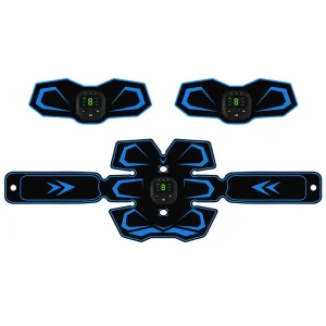 EMS Abdominal Training Device USB Rechargeable Weight Loss Fitness Vibration Belt