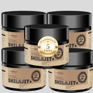 ROLI&ROLA 5 Pack / 50g Pure Himalayan Shilajit Resin High Potency Trace Minerals