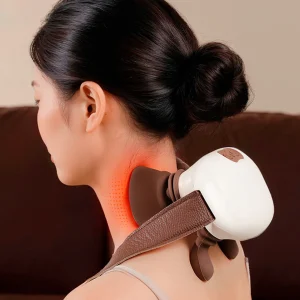Shoulder Massager with Heat Shiatsu Neck and Back Massager Rechargeable